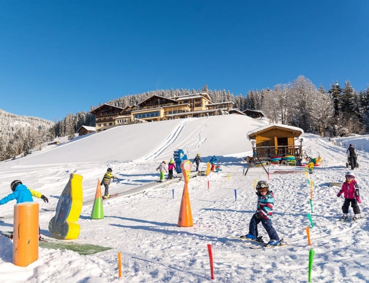  The ski course area with magic carpet © Klaus Bauer