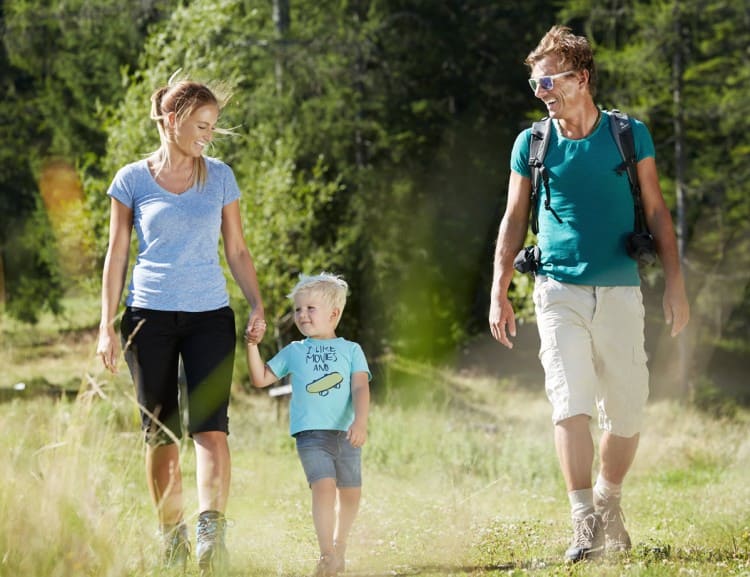 Wandern mit der Familie © Roland Wimmer