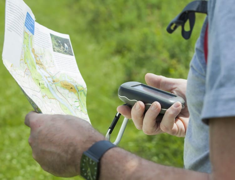 Geocaching mit GPS Gerät