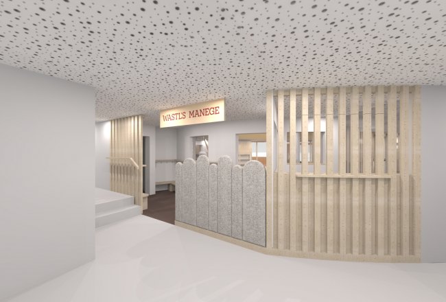 The entrance to WASTL's Nature Arena © IN PRETTY GOOD SHAPE