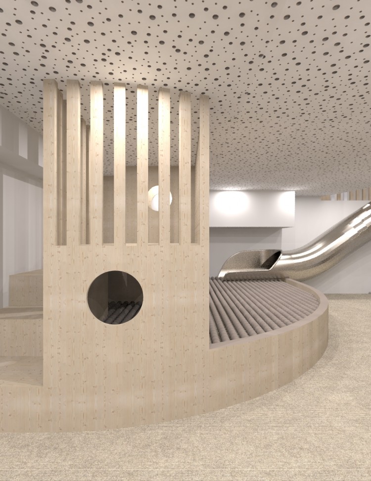 The slide into the ball pit © IN PRETTY GOOD SHAPE