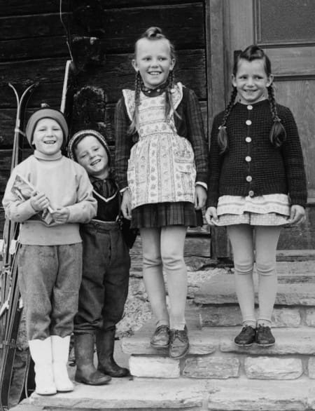 Josef, Martin, Elfriede und Eva Reiter