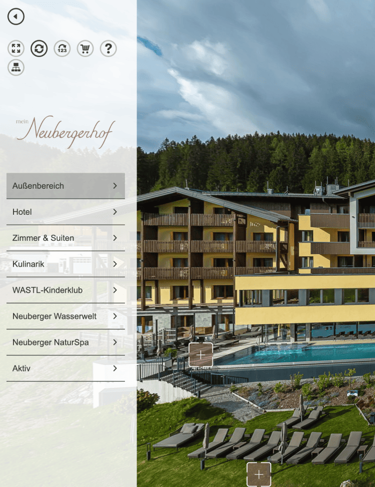 Popup-Bild von 360° Tour durch den Neubergerhof