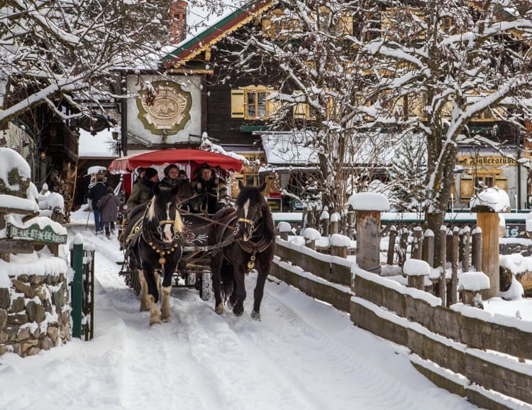 Pferdeschlittenfahrt ab Filzmoos in die Hofalmen © Tourismusinformation Filzmoos