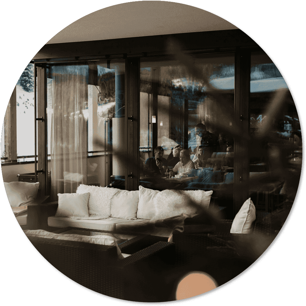 Rauchen Sie bitte draußen.