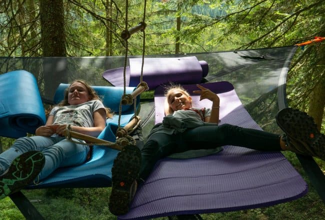 Schlafen in Baumzelten © Mannitou Outdoor