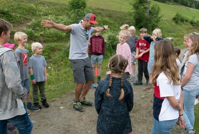 Summer vacation with children