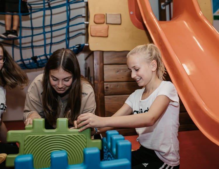 Die Softplayanlage im Kinderbereich © Selina Flasch Photography