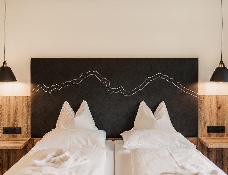  Double room in the 3-star main building © Klaus Bauer