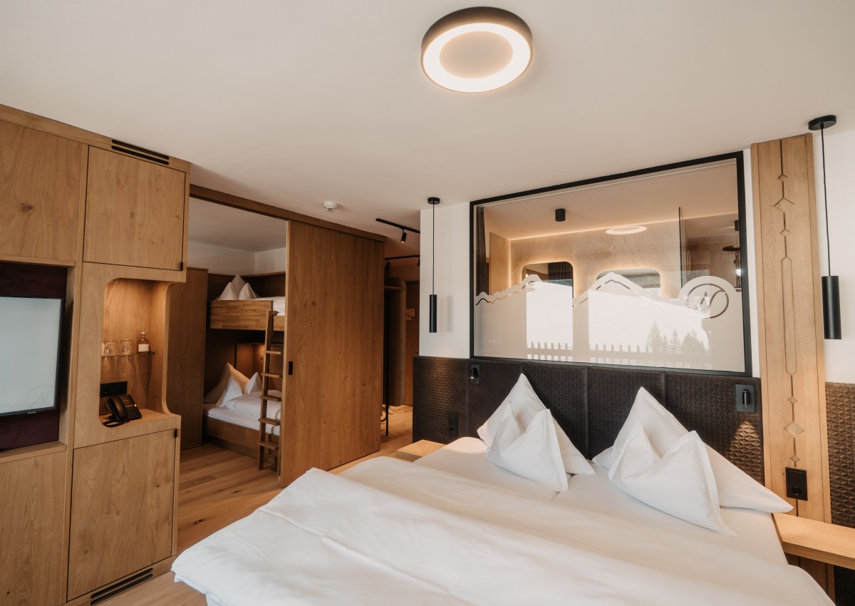 Familienzimmer unendliche Weite