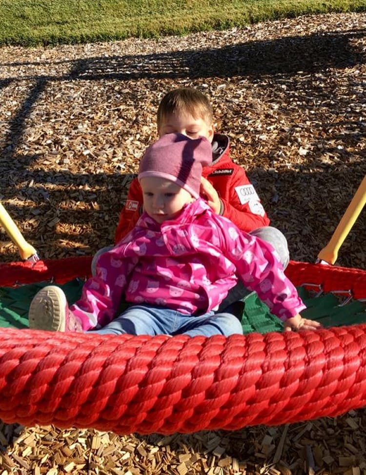  Swings at the playground