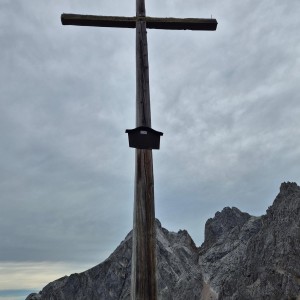 Das Gipfelkreuz am Sulzenschneid - Natur pur!