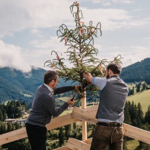 That was our Topping-Out Ceremony!