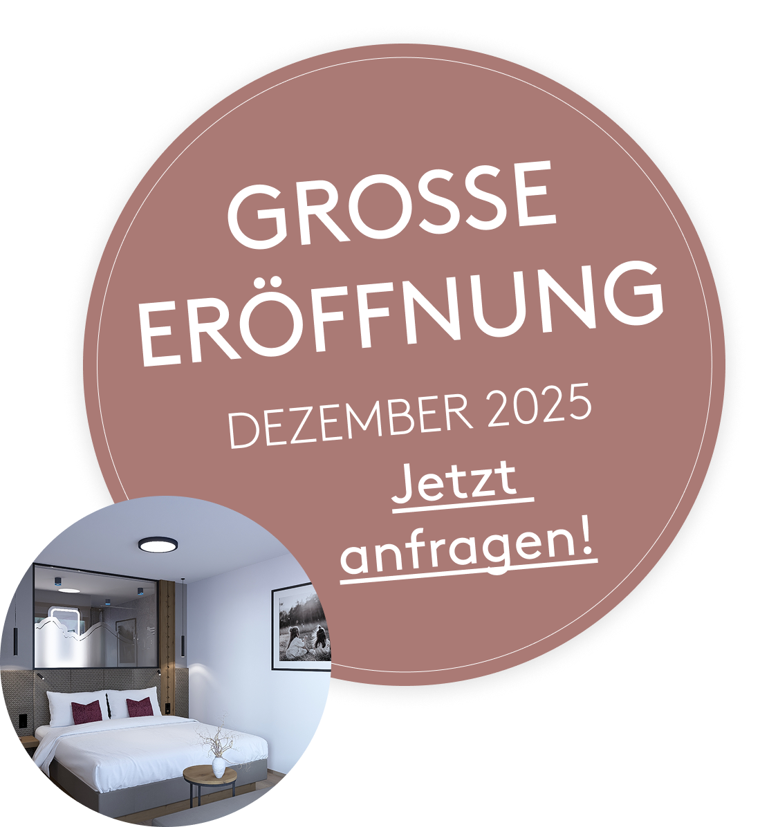 Visualisierung Eröffnung im Dezember 2025, Hotel Neubergerhof, 4-Sterne Hotel in Filzmoos, Salzburger Land